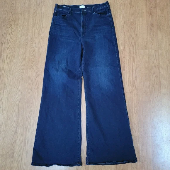 Mother The Hustler Roller Sneak Jeans in Karaoke In Kyoto - Picture 1 of 8